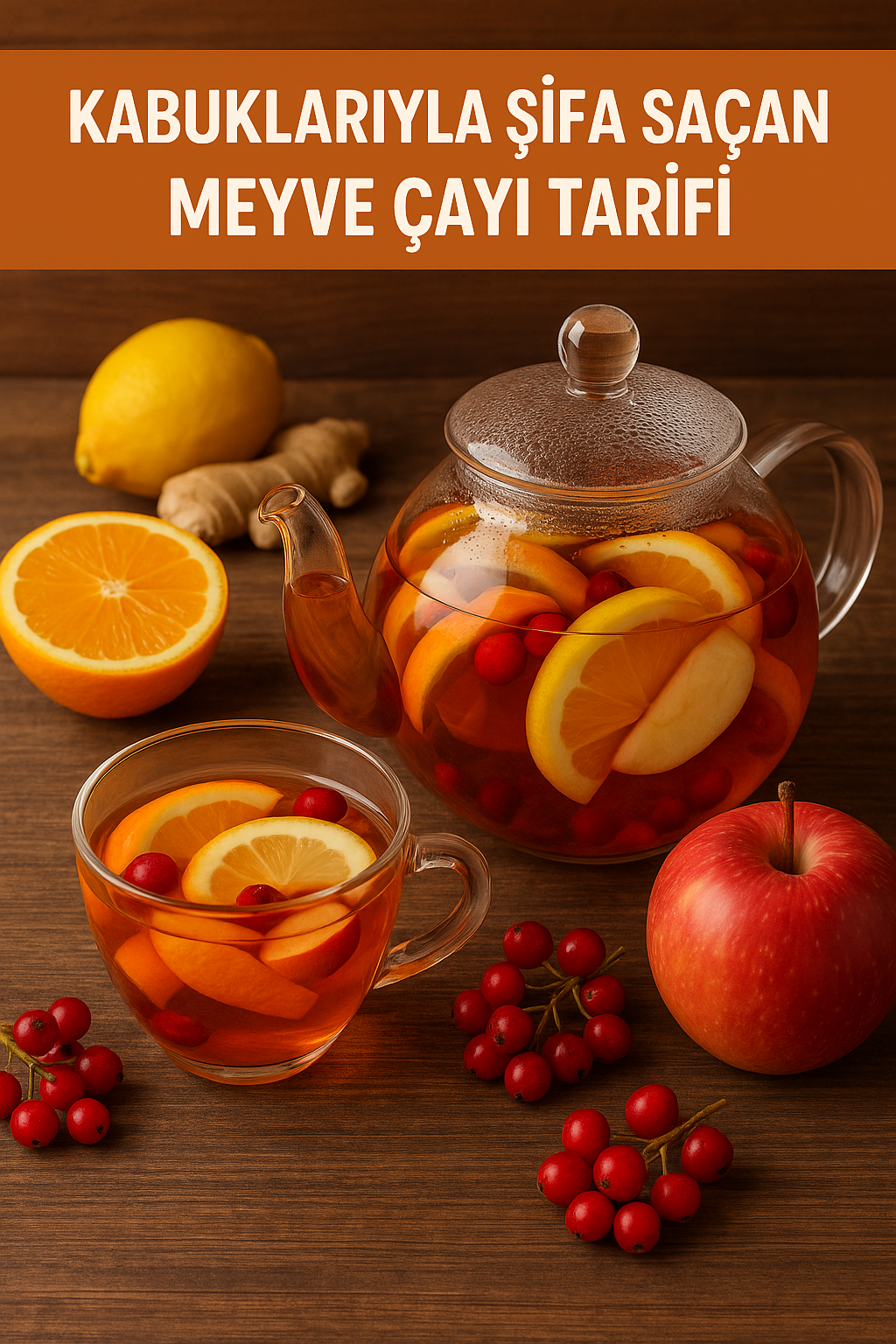  Kabuklarıyla Şifa Saçan Meyve Çayı Tarifi