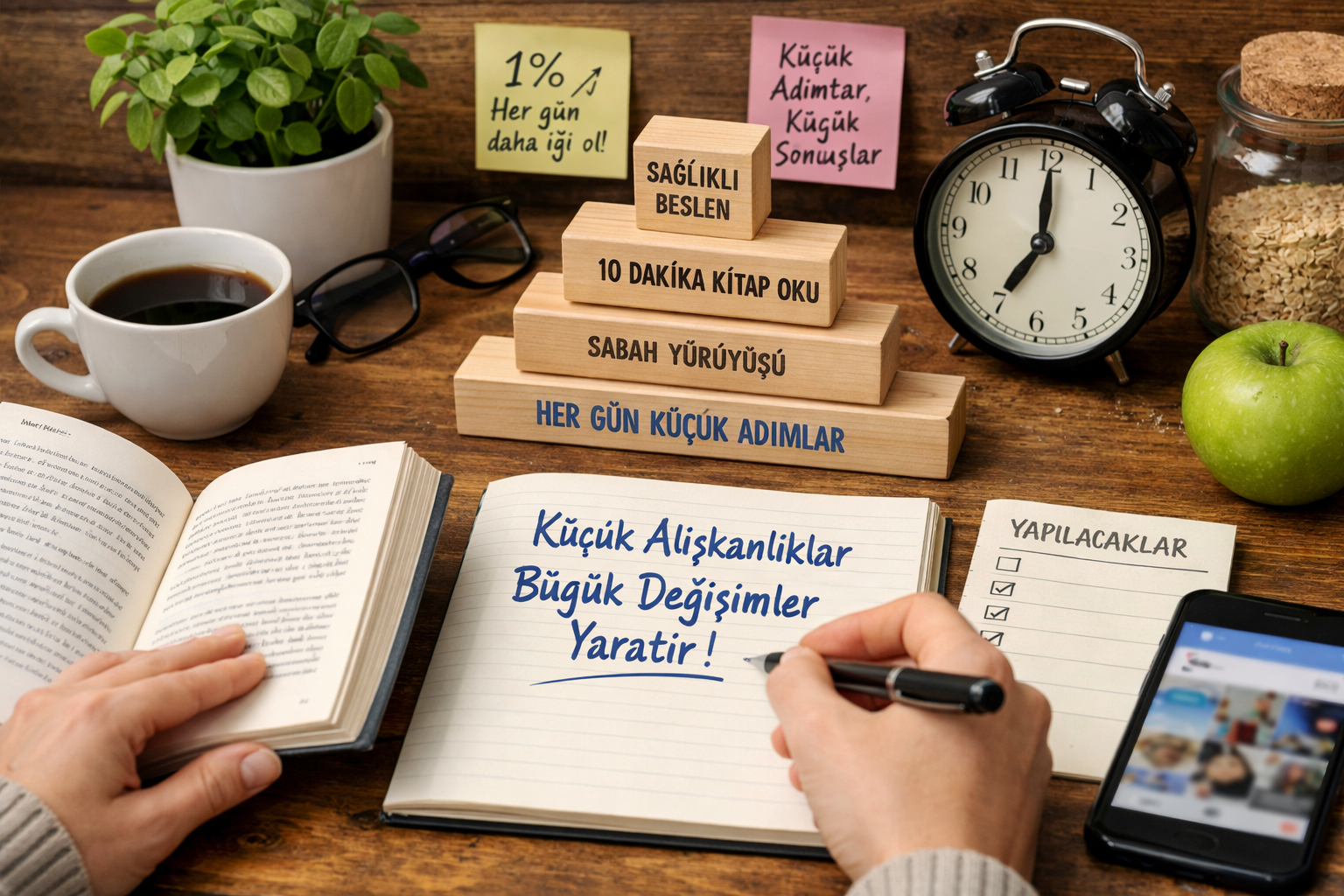 Küçük Alışkanlıklar Büyük Değişimler Yaratır mı?