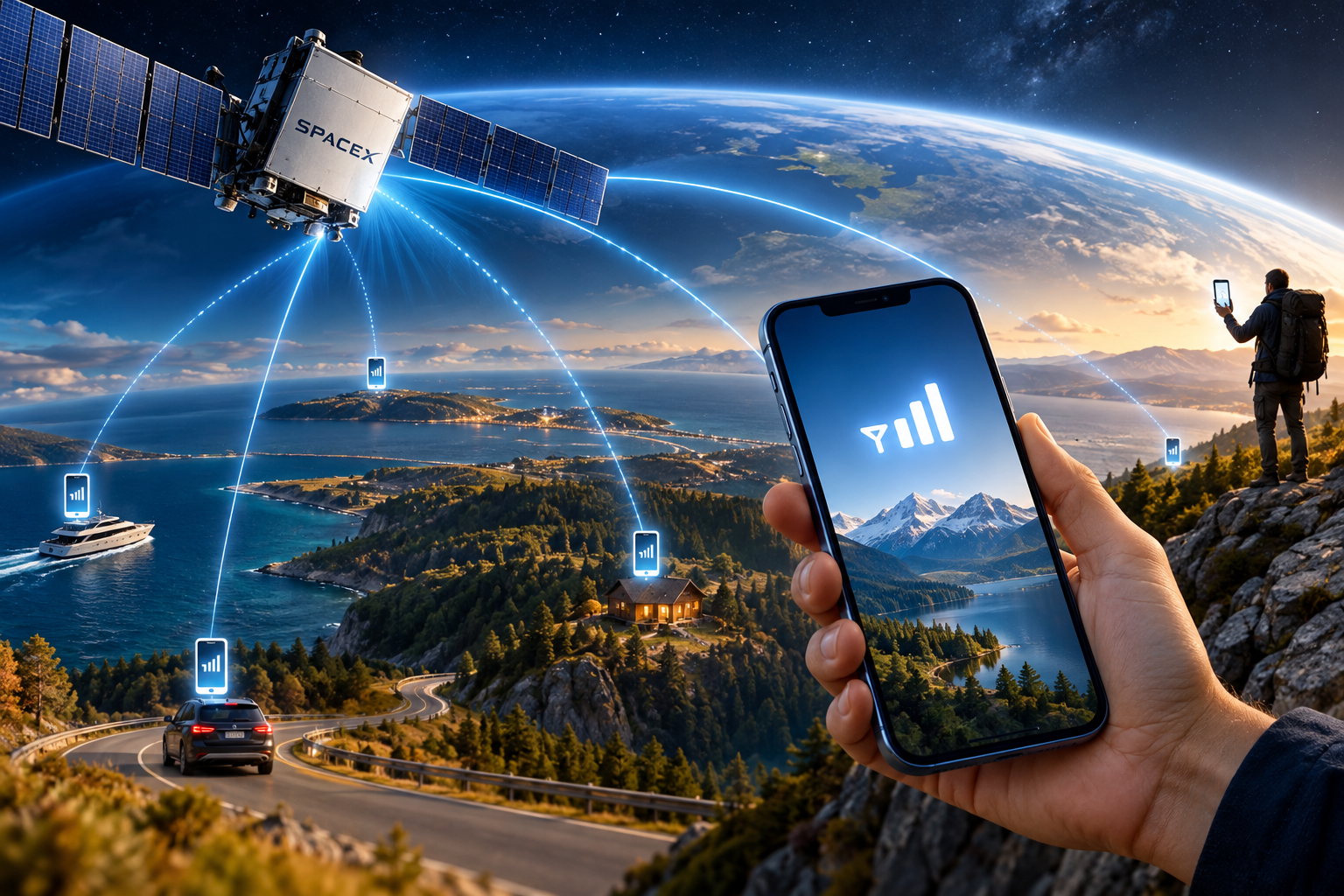 SpaceX Mobil Operatör Oluyor